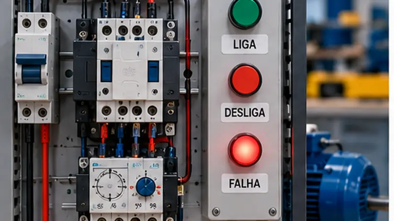 Desafio 01 — Por que esta contatora não arma?