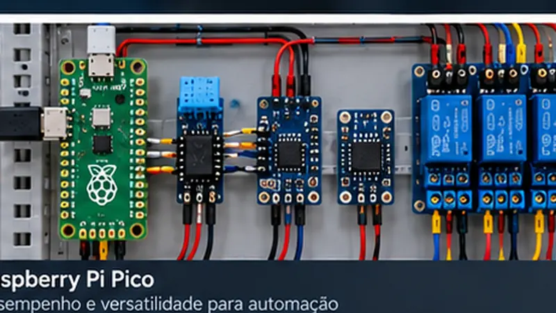 Raspberry Pi Pico — 2 cargas com módulo relé